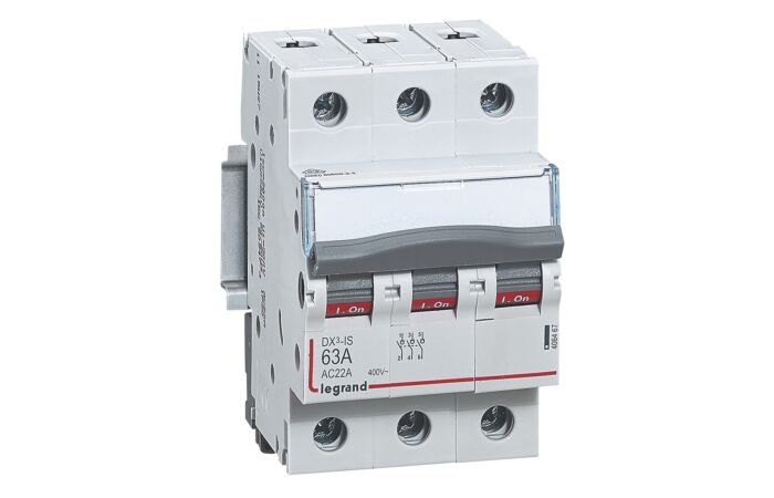 Spínač LEGRAND 406467 DX3 63A/3P 400V