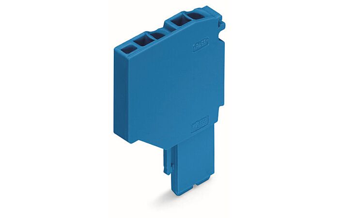 WAGO Modul 2020-264 2vodičový počáteční s pružinovou svorkovnicí Push-in CAGE CLAMP® 1,5 mm², modrá