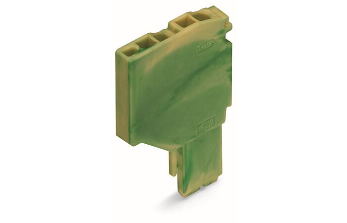 WAGO Modul 2020-267 2vodičový počáteční s pružinovou svorkovnicí Push-in CAGE CLAMP® 1,5 mm², zelenožlutá