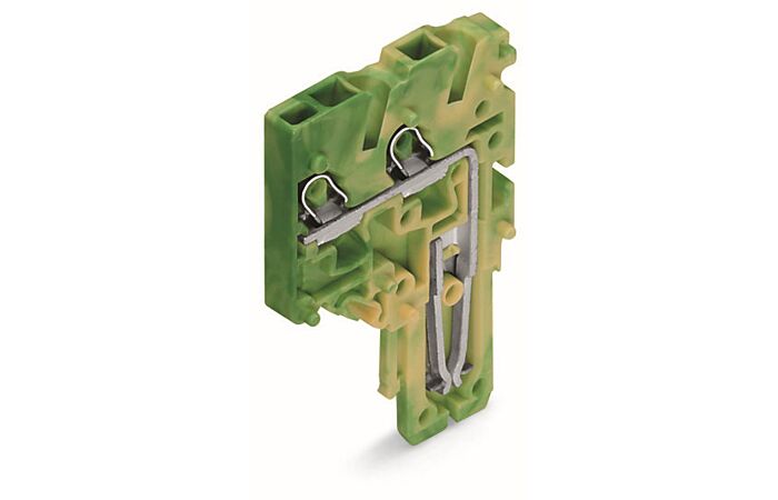 WAGO Modul 2020-287 2vodičový koncový s pružinovou svorkovnicí Push-in CAGE CLAMP® 1,5 mm², zelenožlutá