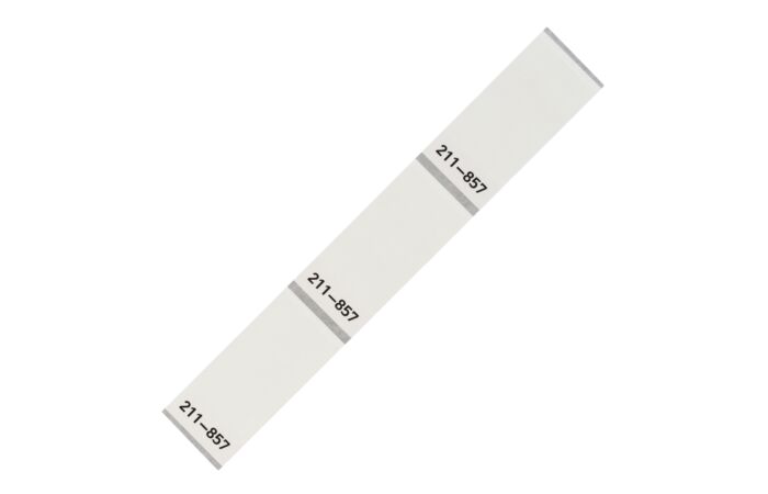 WAGO Štítek bez potisku samolaminovací 18x44mm bílá 500 štítků na cívce