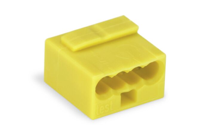 WAGO Svorka 243-504 spojovací MICRO, krabicová, žlutá