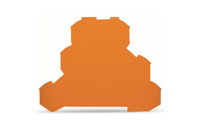WAGO Bočnice 2002-3292 koncová bočnice a separátor 0,8 mm, oranžová