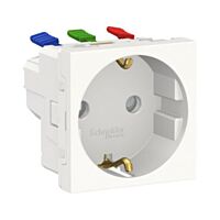 UZásuvka SCHUKO 2P+E 250V/16A clonky