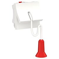 Spínač Unica s táhlem 1/0 bílý 2m