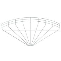 OBO BETTERMANN Oblouk 90° mřížových žlabů GRB 90 160 G