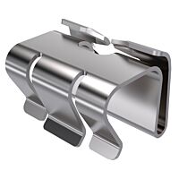 OBO BETTERMANN Spona víka, pro kab. žl. a kab. žebř., 19x25x19, Ušlechtilá ocel, korozivzdorná materiál 1.4310, V2A, 1.4310, bez povrch. úpravy, dodatečně ošetřeno typ DK DRLU A2