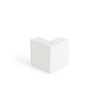 OBO BETTERMANN Vnější roh, MKS, pro kanál 16x25, čistě bílá Polykarbonát/Akrylnitrilbutadienstyrol, PC/ABS  typ MKS AE1625 rws