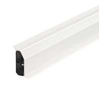 OBO BETTERMANN Kanál s patkovou lištou, SLL, 20x50x2000, čistě bílá Polyvinylchlorid, PVC  typ SLL 2050 rws