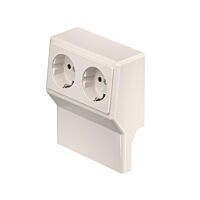 OBO BETTERMANN Přístrojový nosič, SL, krémová bílá Polyvinylchlorid, PVC  typ SL2GT5070 cws