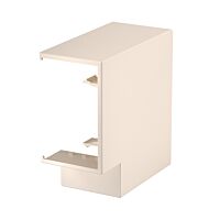 OBO BETTERMANN Plochý roh SIGNA BASE, 160x160x74, krémová bílá Polykarbonát/Akrylnitrilbutadienstyrol, PC/ABS  typ BRK FW70110 cws