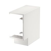 OBO BETTERMANN Plochý roh SIGNA BASE, 160x160x74, čistě bílá Polykarbonát/Akrylnitrilbutadienstyrol, PC/ABS  typ BRK FW70110 rws
