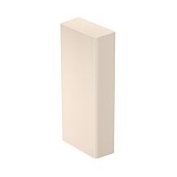 OBO BETTERMANN Koncový díl SIGNA BASE, 34x180x73, krémová bílá Polykarbonát/Akrylnitrilbutadienstyrol, PC/ABS  typ BRK ES70170 cws