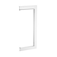OBO BETTERMANN Nástěnný kryt SIGNA BASE, 84x200x10, čistě bílá Polykarbonát/Akrylnitrilbutadienstyrol, PC/ABS  typ BRK WA70170 rws