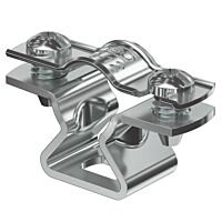OBO BETTERMANN Distanční příchytka, s připojovacím závitem M6, 10-12mm, Hliník, Alu  typ ASL 733 12 ALU