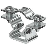OBO BETTERMANN Distanční příchytka, s připojovacím závitem M6, 14-17mm, Hliník, Alu  typ ASL 733 17 ALU