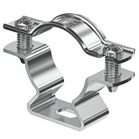 OBO BETTERMANN Distanční příchytka, s připojovacím závitem M6, 25-30mm, Hliník, Alu  typ ASL 733 30 ALU