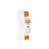 OBO BETTERMANN Kombinovaný ochranný přístroj , pro systémy ISDN a DSL na DIN, 170V bílá plast typ TD-2/D-HS