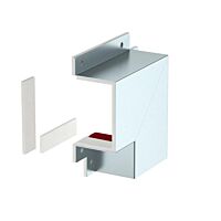 OBO BETTERMANN Plochý roh, pro montáži na stěnu a strop, 70x110, Ocel, St, pásově zinkováno, DIN EN 10346 typ BSKM-FW 0711 FS