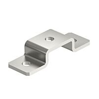 OBO BETTERMANN Třmen Omega, se třemi otvory pro křížové spojení profilových lišt 41×21, Nerez, materiál 1.4571 A4, 1.4571 bez povrch. úpravy, dodatečně ošetřeno typ GMS 3 O 4121 A4