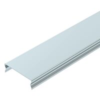 OBO BETTERMANN Víko pro mřížový žlab, naklapávací, 50x3000, Ocel, St, pásově zinkováno, DIN EN 10346 typ DGRR 50 FS