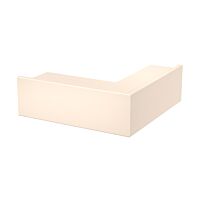 OBO BETTERMANN Vnější roh, pro kanál WDK, 348x130x100, krémová bílá Polyvinylchlorid, PVC  typ WDK A100130CW