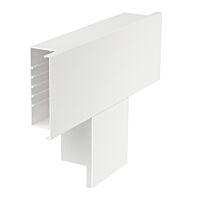 OBO BETTERMANN Díl T, pro kanál WDK, 400x170x80, dopravní bílá Polyvinylchlorid, PVC  typ WDK T80170VW