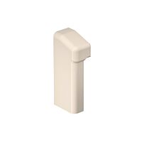 OBO BETTERMANN Koncový díl, levý , 20x70x29, krémová bílá Polyvinylchlorid, PVC  typ SLT ESli2070 cws