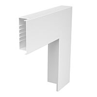 OBO BETTERMANN Plochý roh, pro kanál WDK, 470x170x80, čistě bílá Polyvinylchlorid, PVC  typ WDK F80170RW