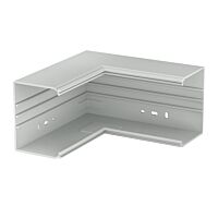 OBO BETTERMANN s kartáčovou lištou, pro kanál WDK, 250x130x100, světle šedá Polyvinylchlorid, PVC  typ WDK I100130LGR