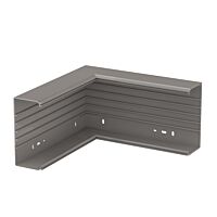 OBO BETTERMANN s kartáčovou lištou, pro kanál WDK, 329x170x80, kamenná šeď, Polyvinylchlorid, PVC  typ WDK I80170GR