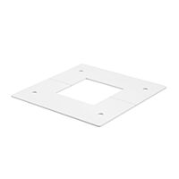 OBO BETTERMANN Stropní deska pro teleskop, pro ISS130130, čistě bílá Ocel, St  typ DBT130130RW