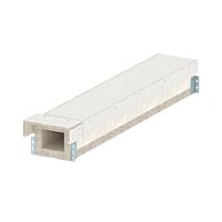 OBO BETTERMANN Protipožární kanál PYROLINE Con, EI30-EI60, 1000x100x80, šedá Odlehčený beton se skleněnými vlákny  typ PLCS D060810