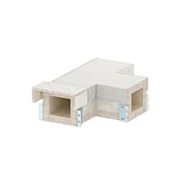 OBO BETTERMANN Díl T, pro PYROLINE Con, 100x80, šedá Odlehčený beton se skleněnými vlákny  typ PLCS T060810