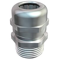 OBO BETTERMANN Kabelová vývodka, s dlouhým připojovacím závitem, M50, Mosaz, CuZn, poniklovaná typ V-TEC VM LM50 MS