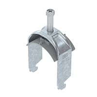 OBO BETTERMANN Třmenová příchytka, 1-nás, 46-52mm, Ocel, St, žárově zinkováno ponorem, DIN EN ISO 1461 typ BS-N1-K-52 FT