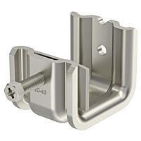 OBO BETTERMANN Upínací lišta, těžké provedení, 20-40mm, Nerez ocel, materiál 1.4307, A2, 1.4301  typ SSP 20-40 M6 A2