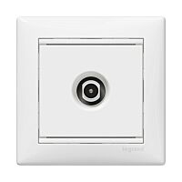 Zásuvka VALENA 774431 TV bílá