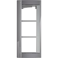 BTICINO Rámeček 350233 OCEL 3 moduly