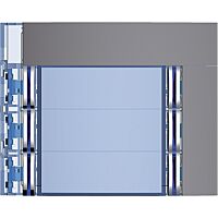 BTICINO Kryt 352163 6T/2SL ocel