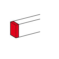 LEGRAND Kryt 11159 DLP Alu koncový