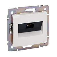 Zásuvka VALENA 774232 RJ45 cat6 FTP bílá