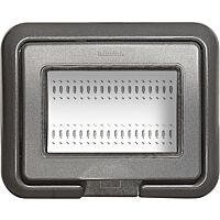 BTICINO Rámeček 24603L BTLV 3 moduly IP55 antracit