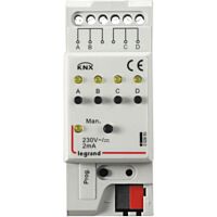 002693 KNX 4 NAPĚŤ. VSTUPY 230V DIN PL4