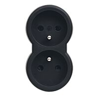 LEGRAND Adaptér 50504 2x2P+T 16A čelní
