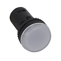 024605 OSMOZ SIGNÁLKA LED 130V BÍLÁ