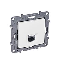Zásuvka NILOÉ 764577 RJ45 CAT.6 FTP bílá