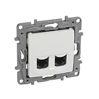 LEGRAND Zásuvka 764578 2XRJ45 CAT.6 FTP bílá