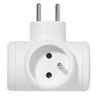 LEGRAND Adaptér 50632 3X2P+T 16A boční