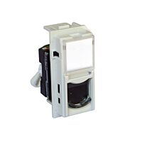 Zásuvka BTICINO RJ45 CAT5E UTP bílá